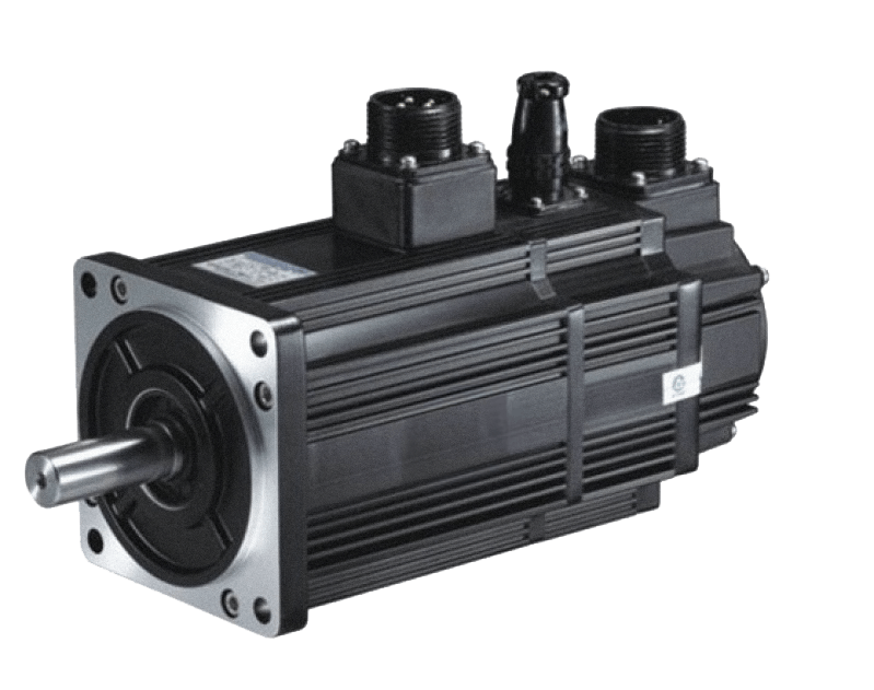 Um close de um motor em um fundo branco