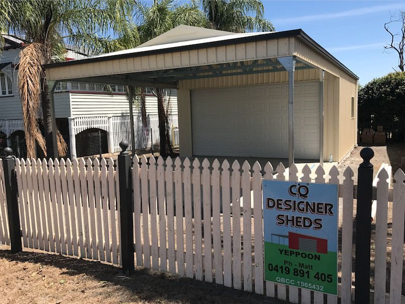 Dutch Gable — Designer Shed in Yeppoon, QLD