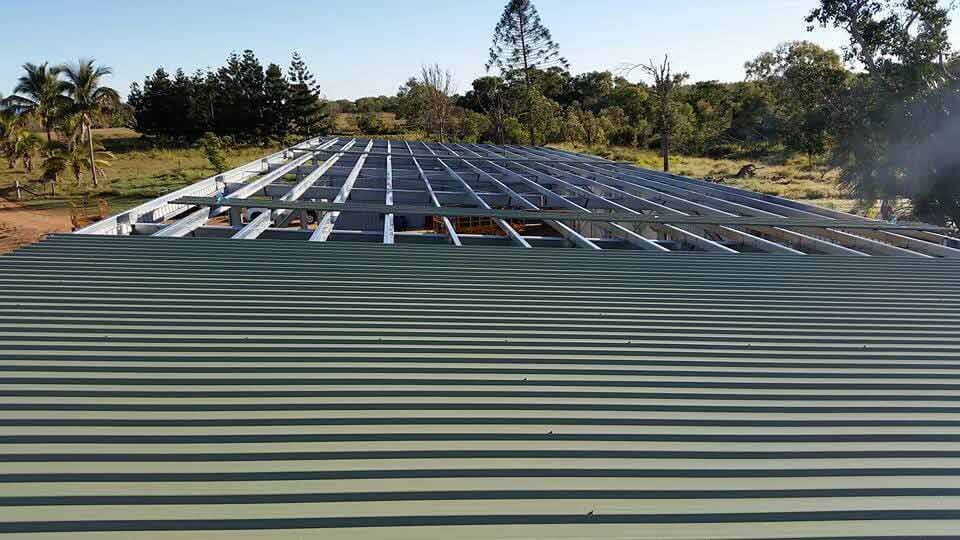 Roof of Shed — Designer Shed in Yeppoon, QLD