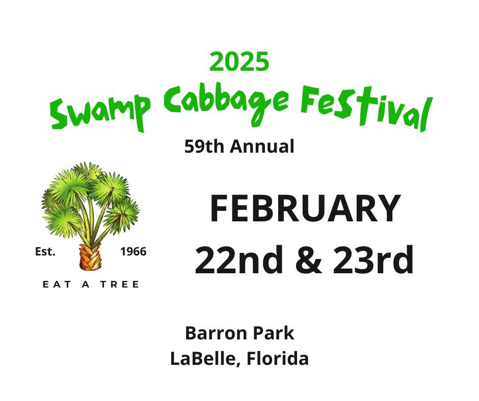 2025 LaBelle Swamp Cabbage Festival