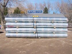 Steel culverts - Canon City, Colorado - Skyline Steel