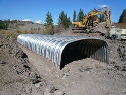 Installation of Aluminum Box Culvert in Saguache County, CO
