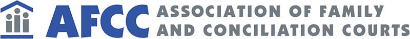 The logo for the association of family and conciliation courts