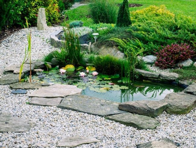 Decorative Pond — Marion, IA — S&B Scapes