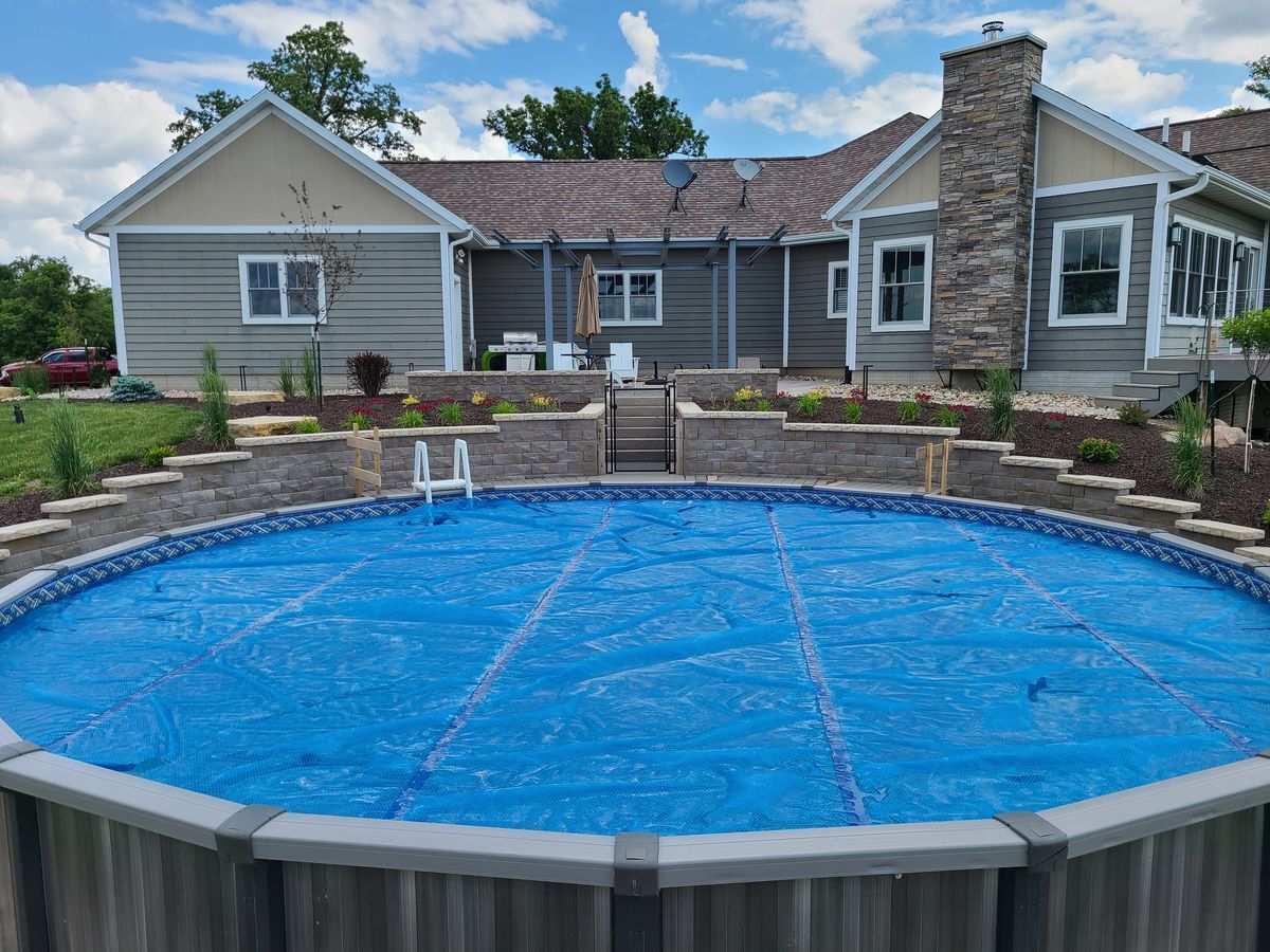 Garden Near Pool — Marion, IA — S&B Scapes