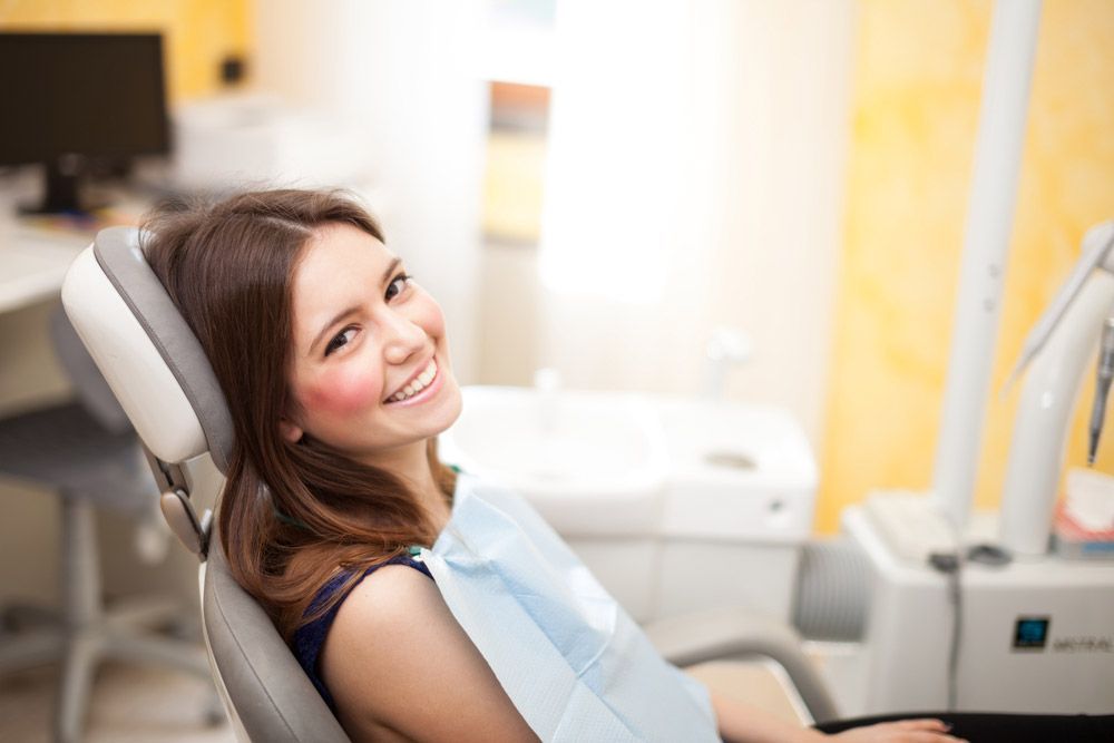 Woman Waiting for a Dental Exam — Dental Clinic in Buderim, QLD