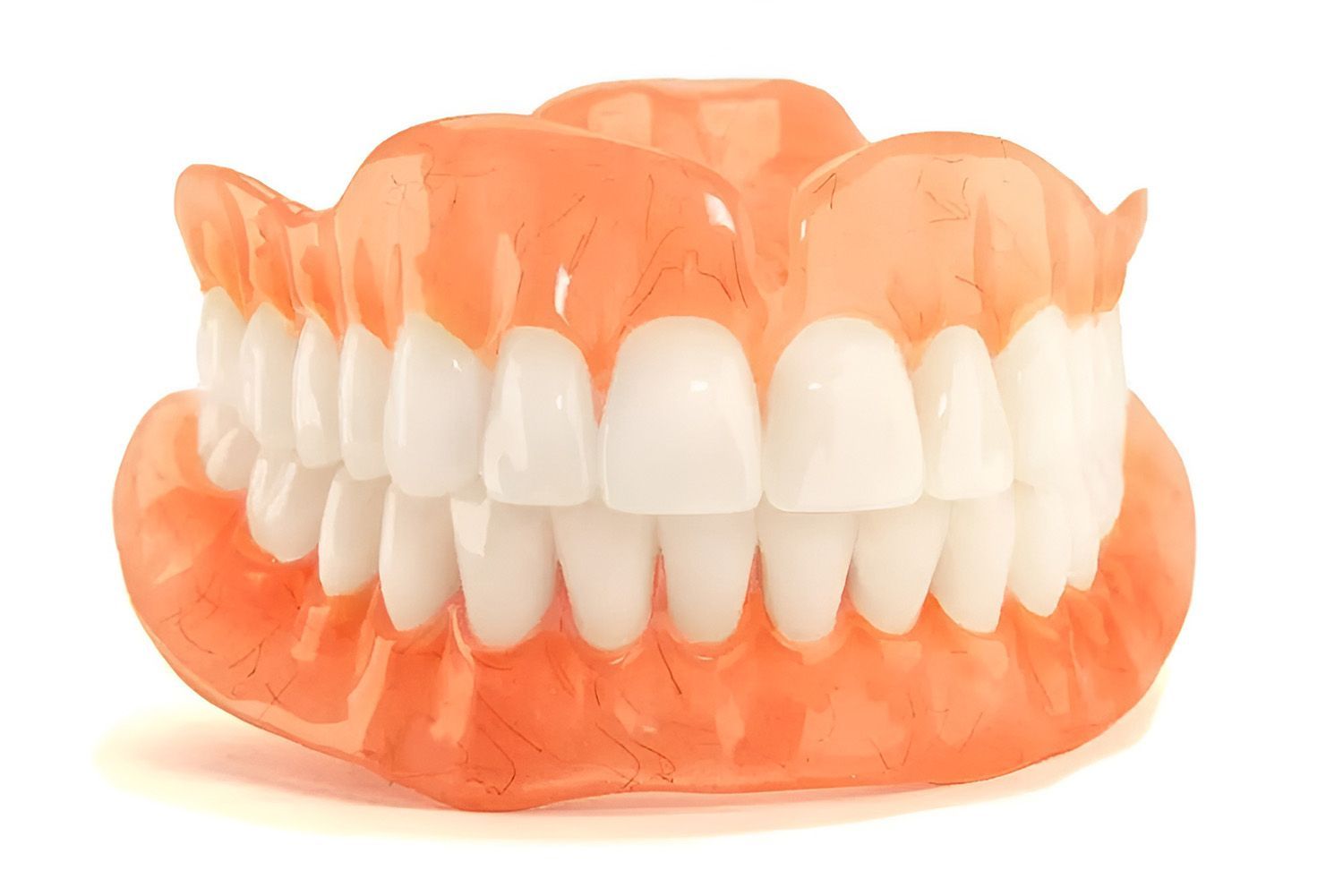 Complete Set of Upper and Lower Dentures