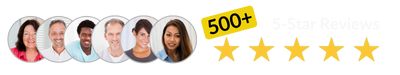 5 Star review  badge