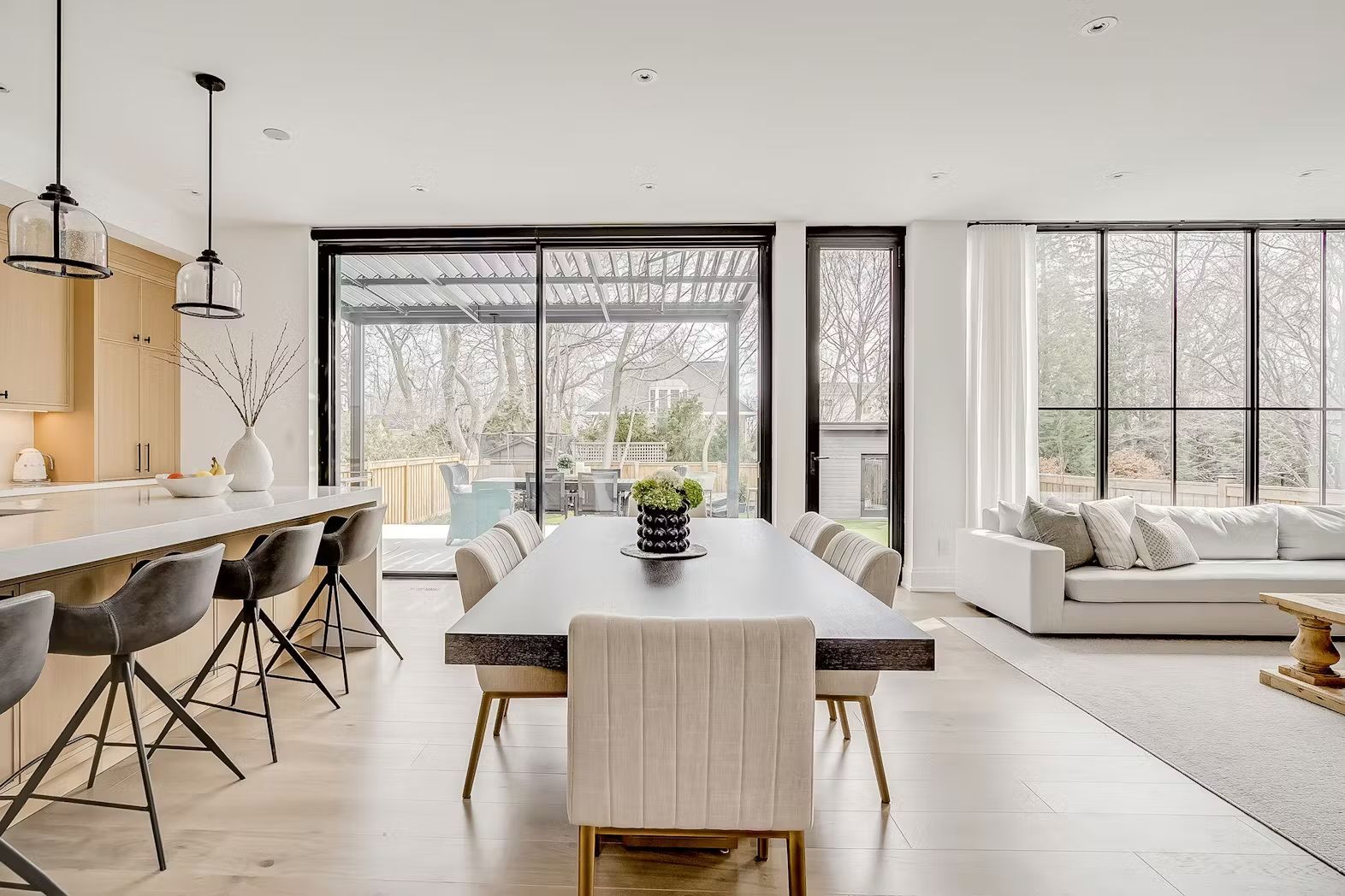 residential moving glass walls