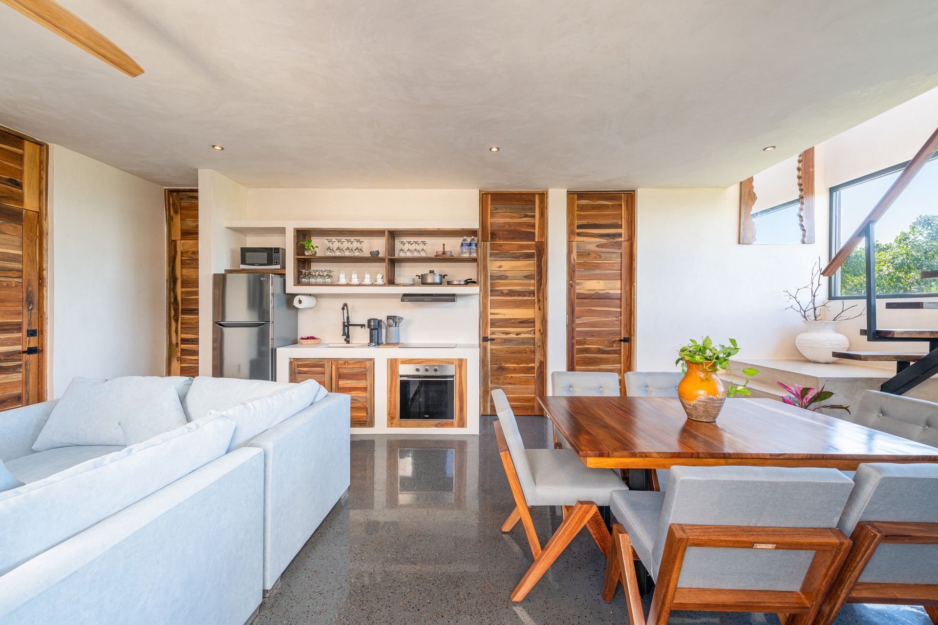 Main floor for penthouse at Irie Tulum