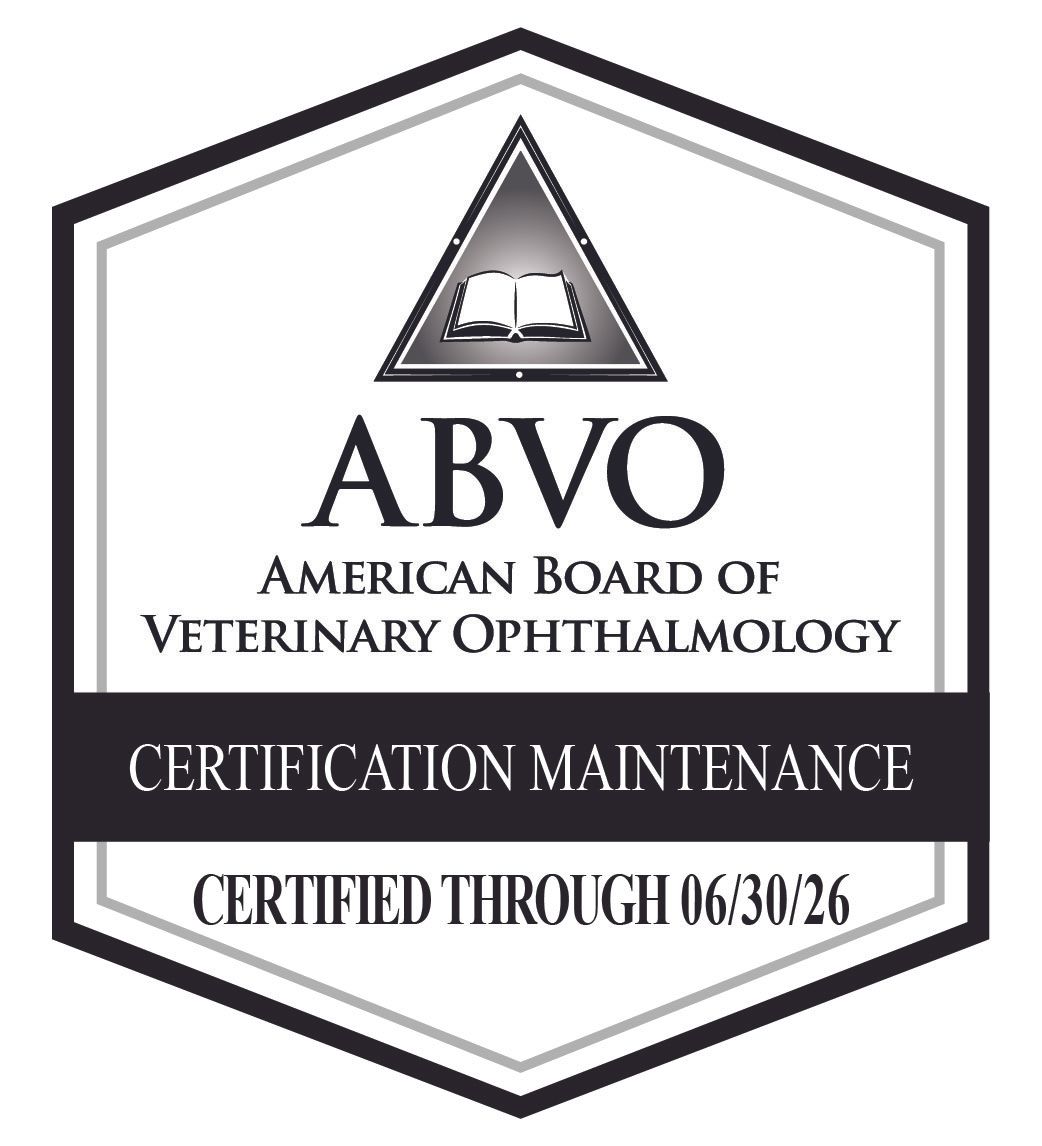ABVO Certificate of Dr. Lynsey Wagner — Houston, TX — Gulf Coast Animal Eye Clinic