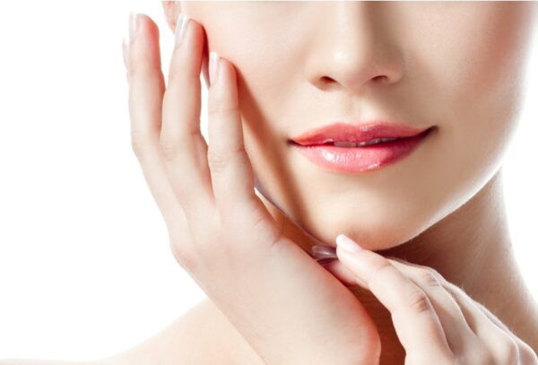 Woman who's had KYBELLA® injections