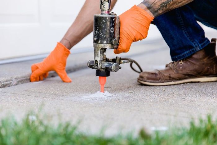 concrete foundation repair at Port St Lucie