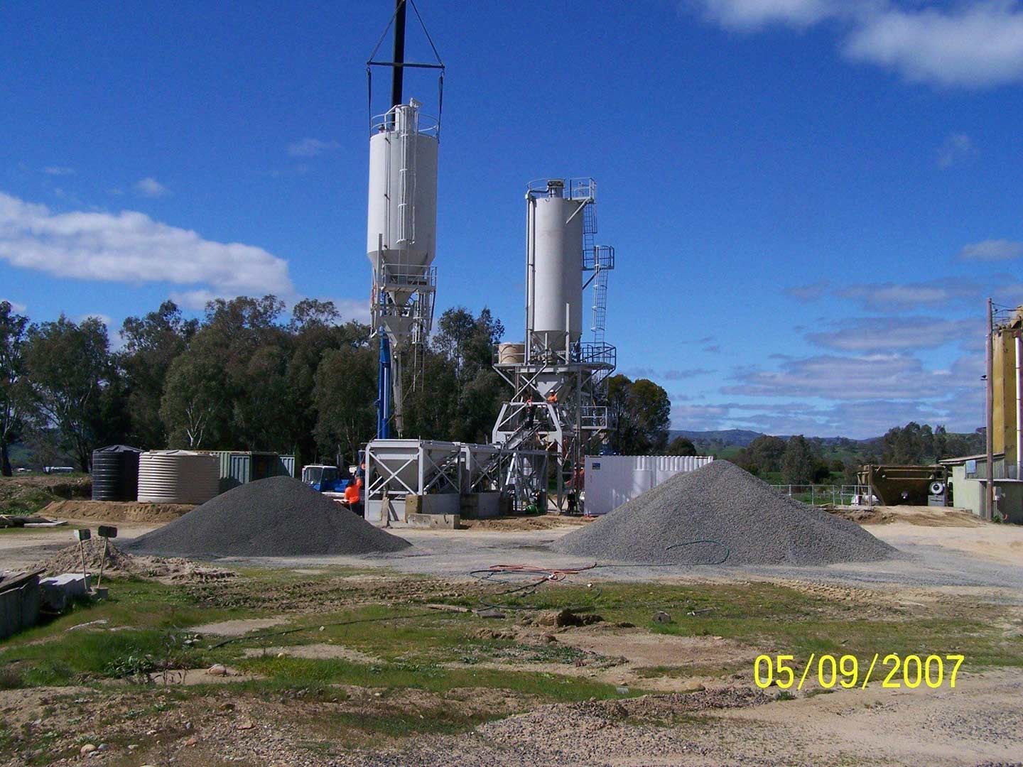 A Photo of A Construction Site — Magnum Steel In Crestwood, NSW