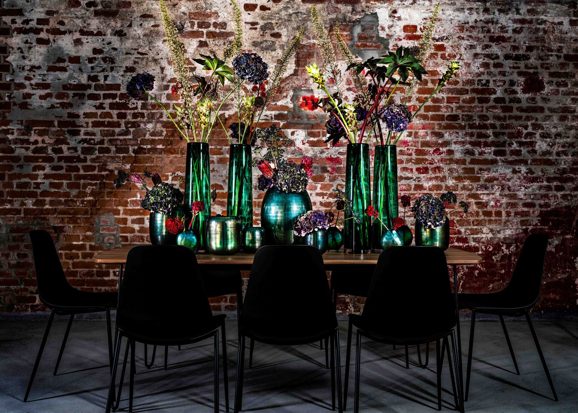 Florale Eventdekoration Deep Space Berlin