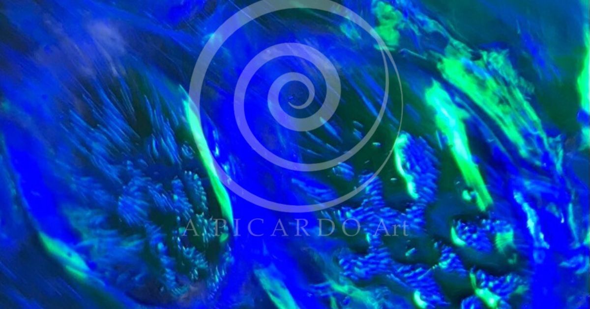 cosmic color abstract art