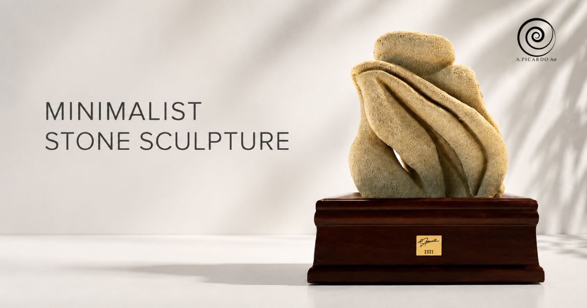 minimalist decor sculpture for sale