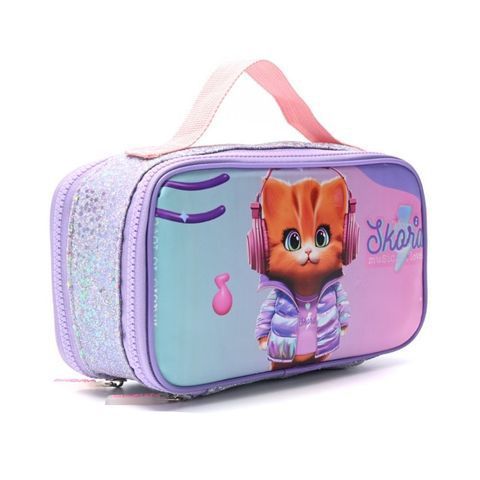 CARTUCHERA 2 PISOS PETS SKORA