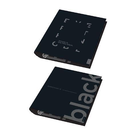 CARPETA A4 SKORA BLACK