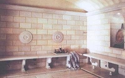 Spogliatoio in marmo