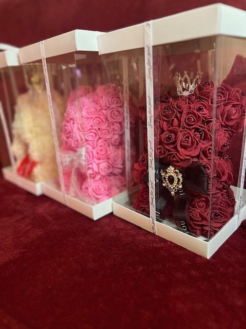 Rozen beer in verschillende kleuren