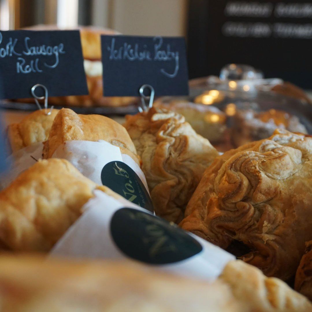 lunch pastries at no5 cafe in romsey
