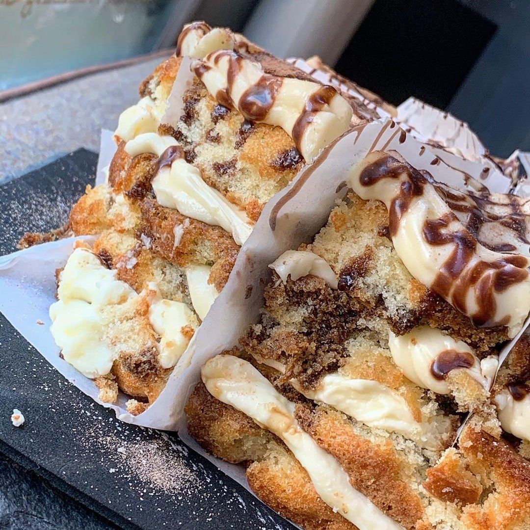 freshly made cakes at no5 cafe in romsey