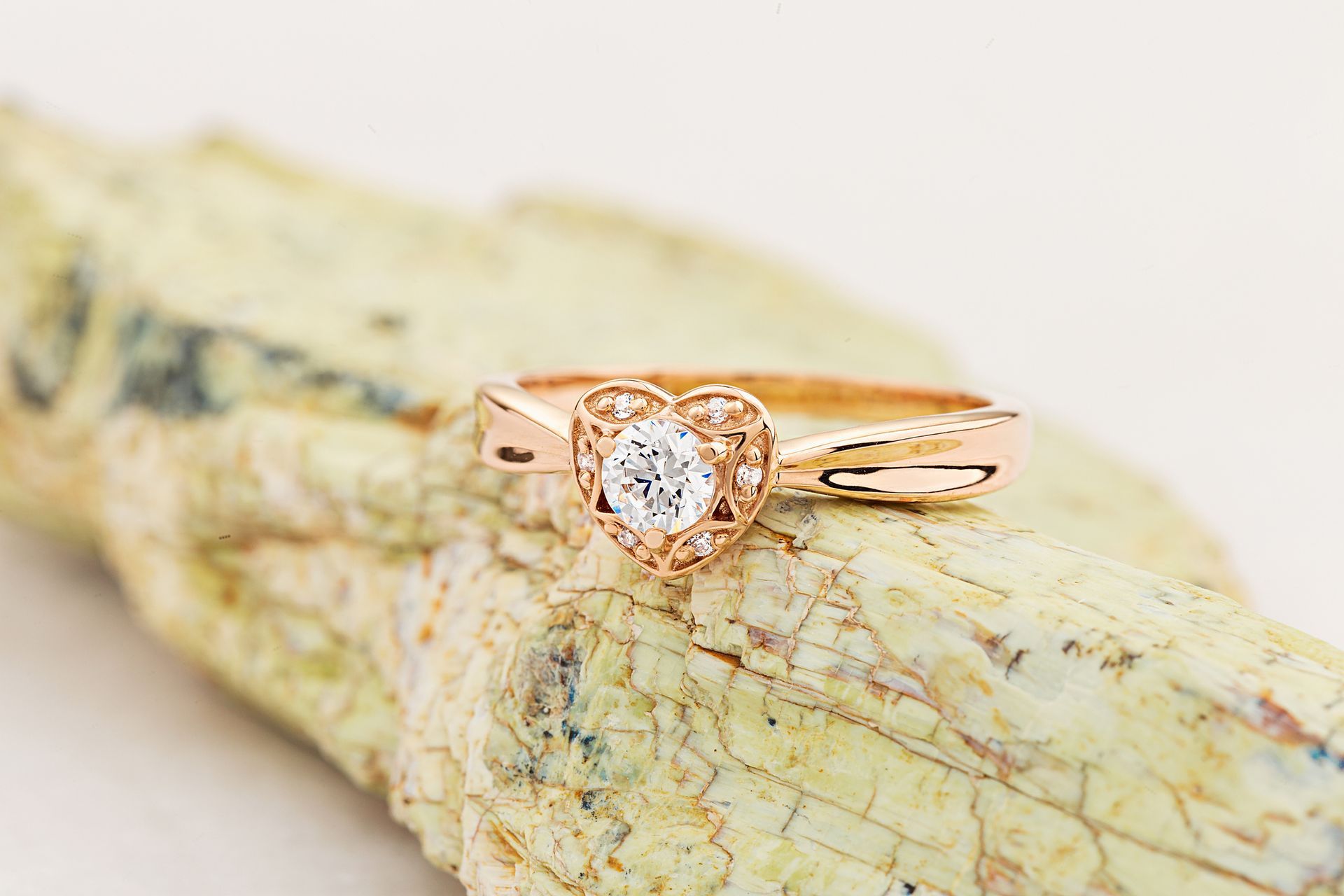 Rose Gold Diamond Ring — Russellville, AL — Artistic Jewelry and Repair