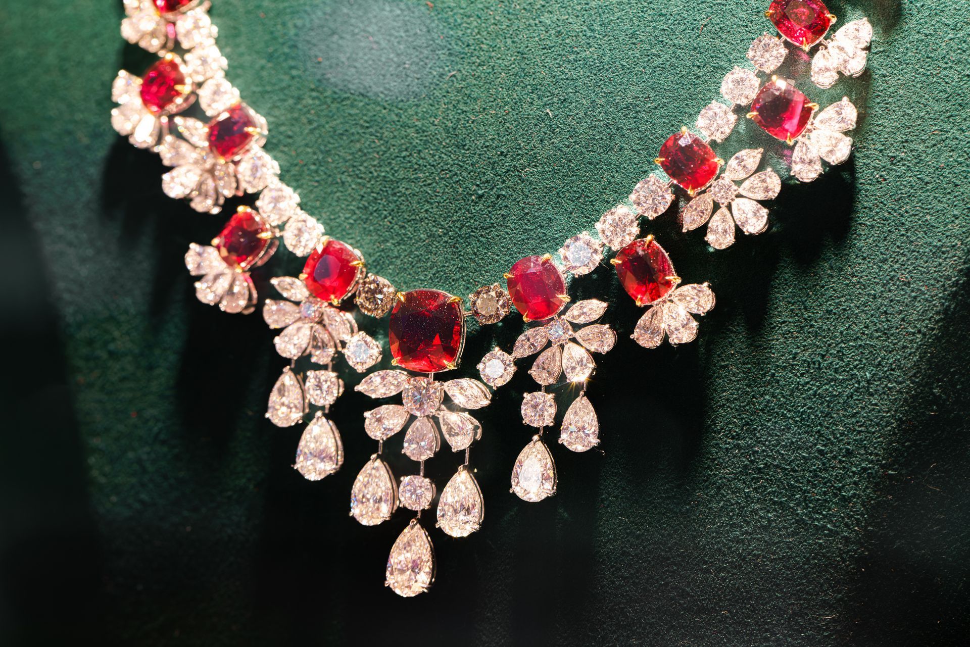 Ruby Necklace — Russellville, AL — Artistic Jewelry and Repair