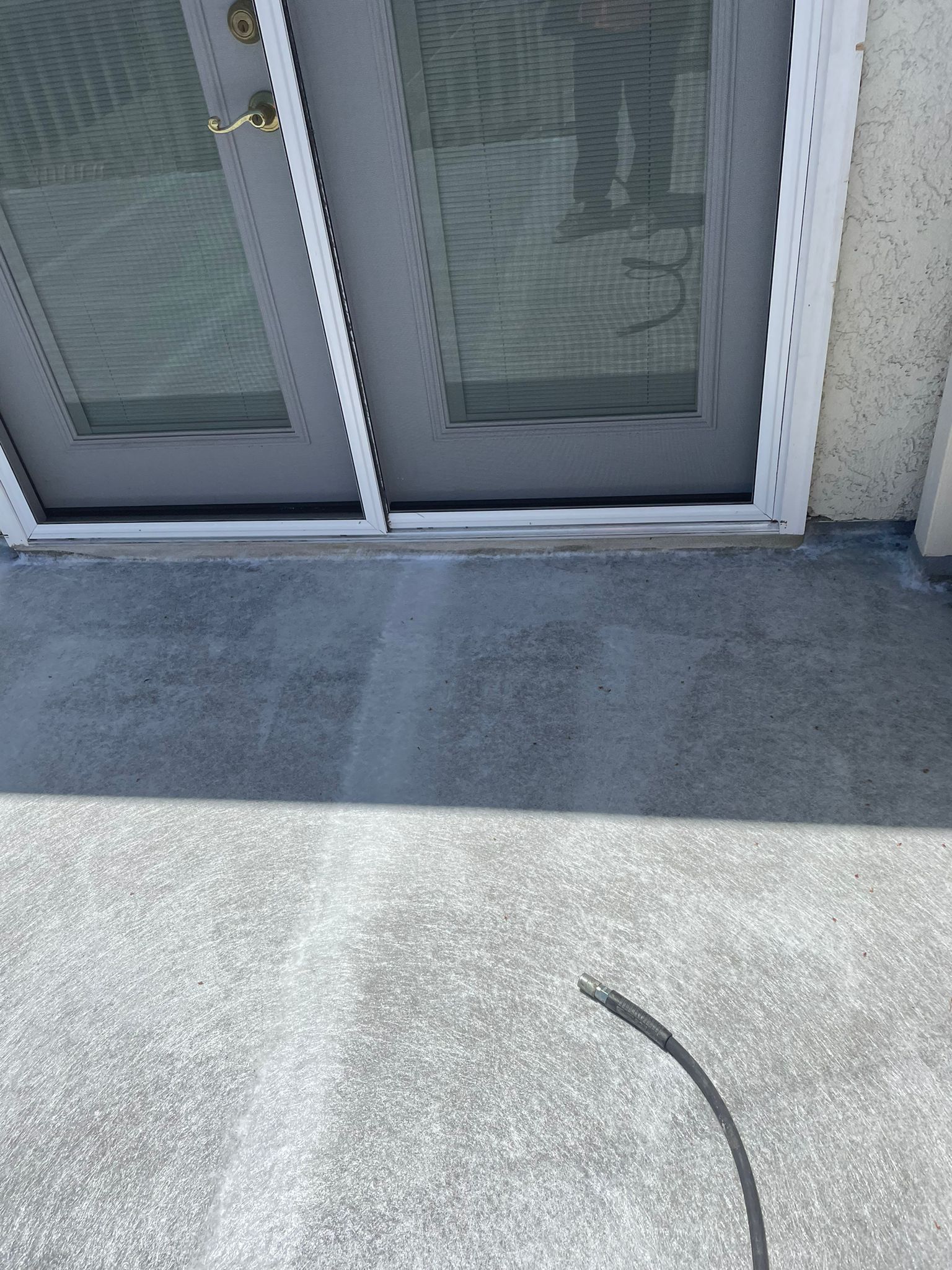 Below A Front Door — Glendale, CA — American Decking & Waterproofing Company