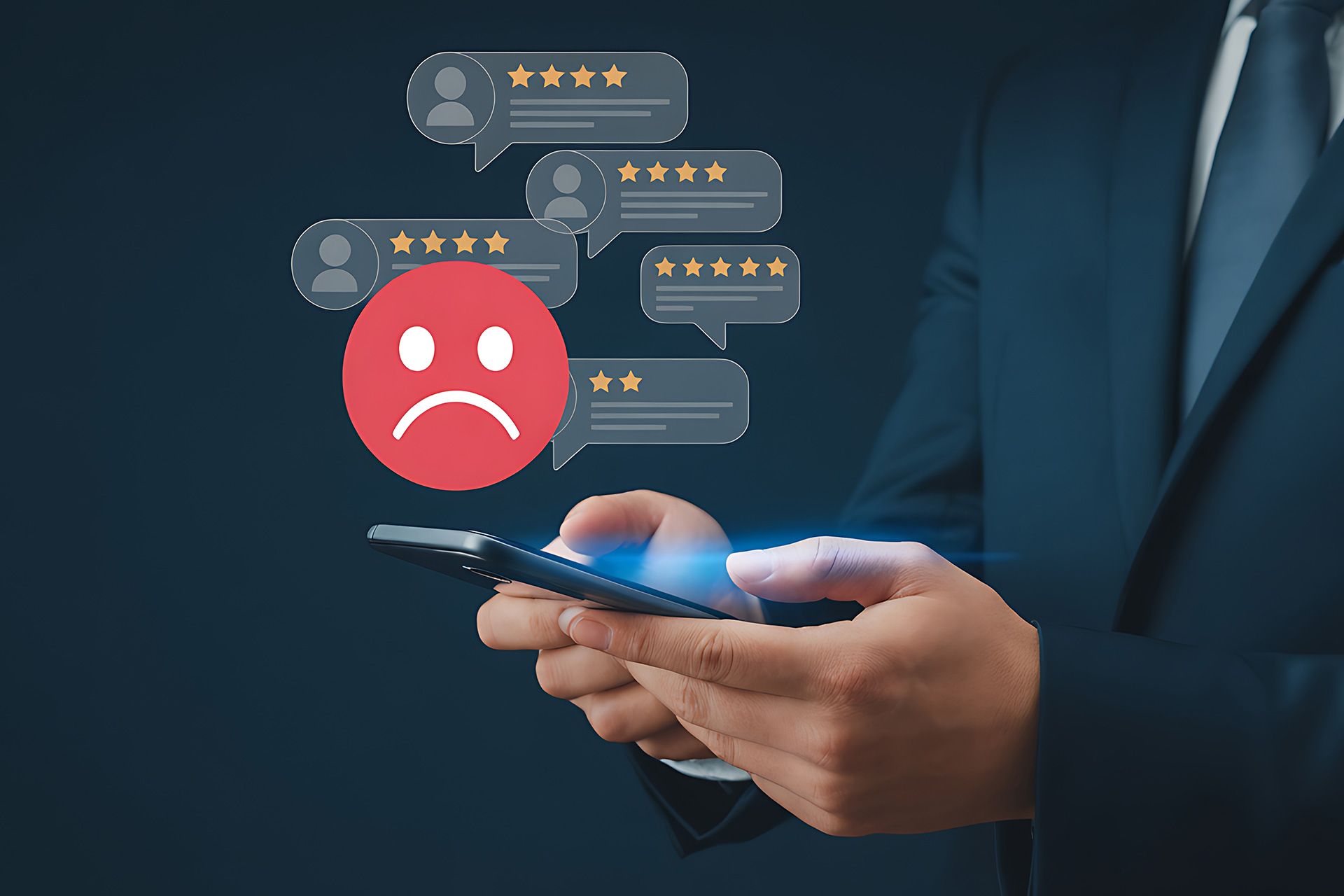 Responding to a negative customer review