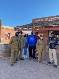 Group of people in front of 