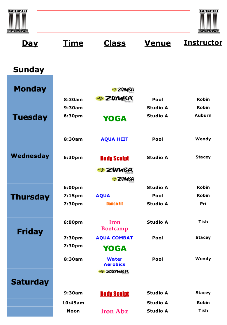 June 2024 Schedule