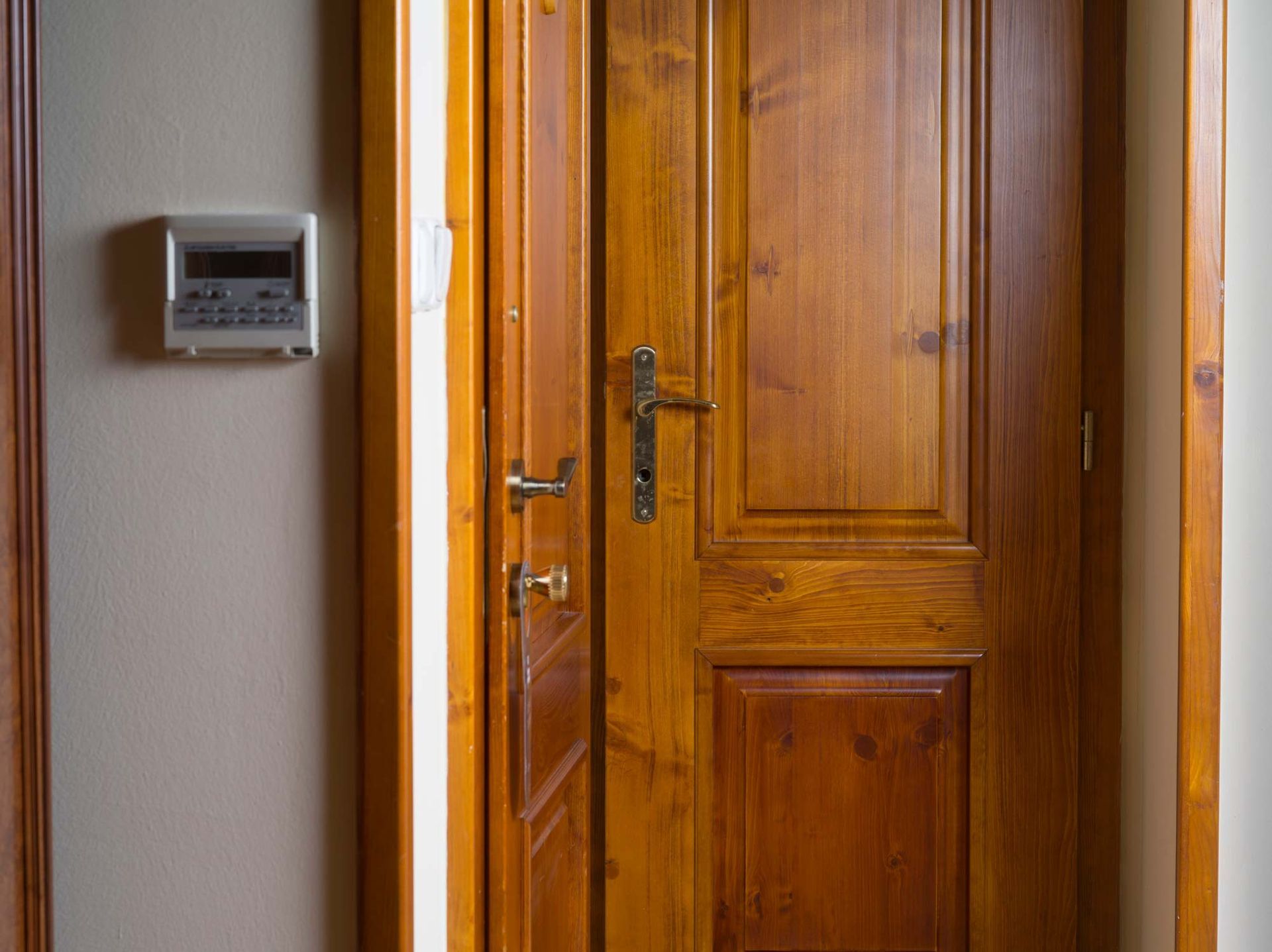 Interior Wood Door — Spirit Lake, IA — Luke's Construction