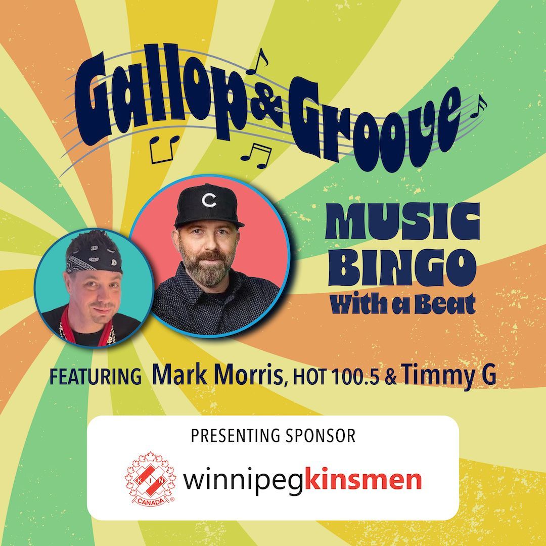 Gallop & Groove a music bingo bash featuring Mark Morris HOT 100.5 & Timmy G