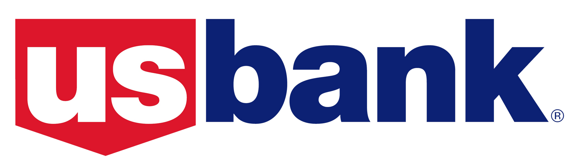 U.S. Bank logo: white letters 