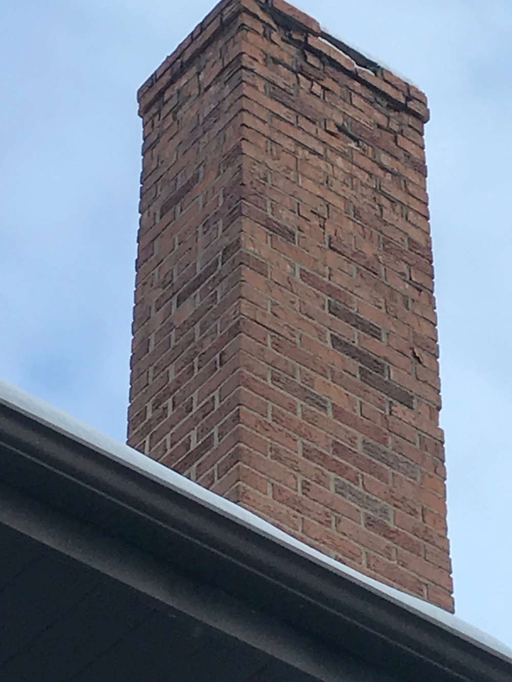 before image of chimney