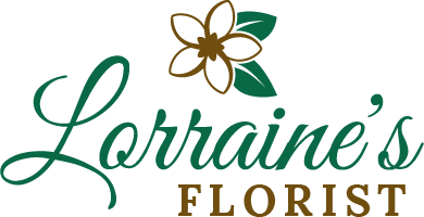 Lorraines florist logo