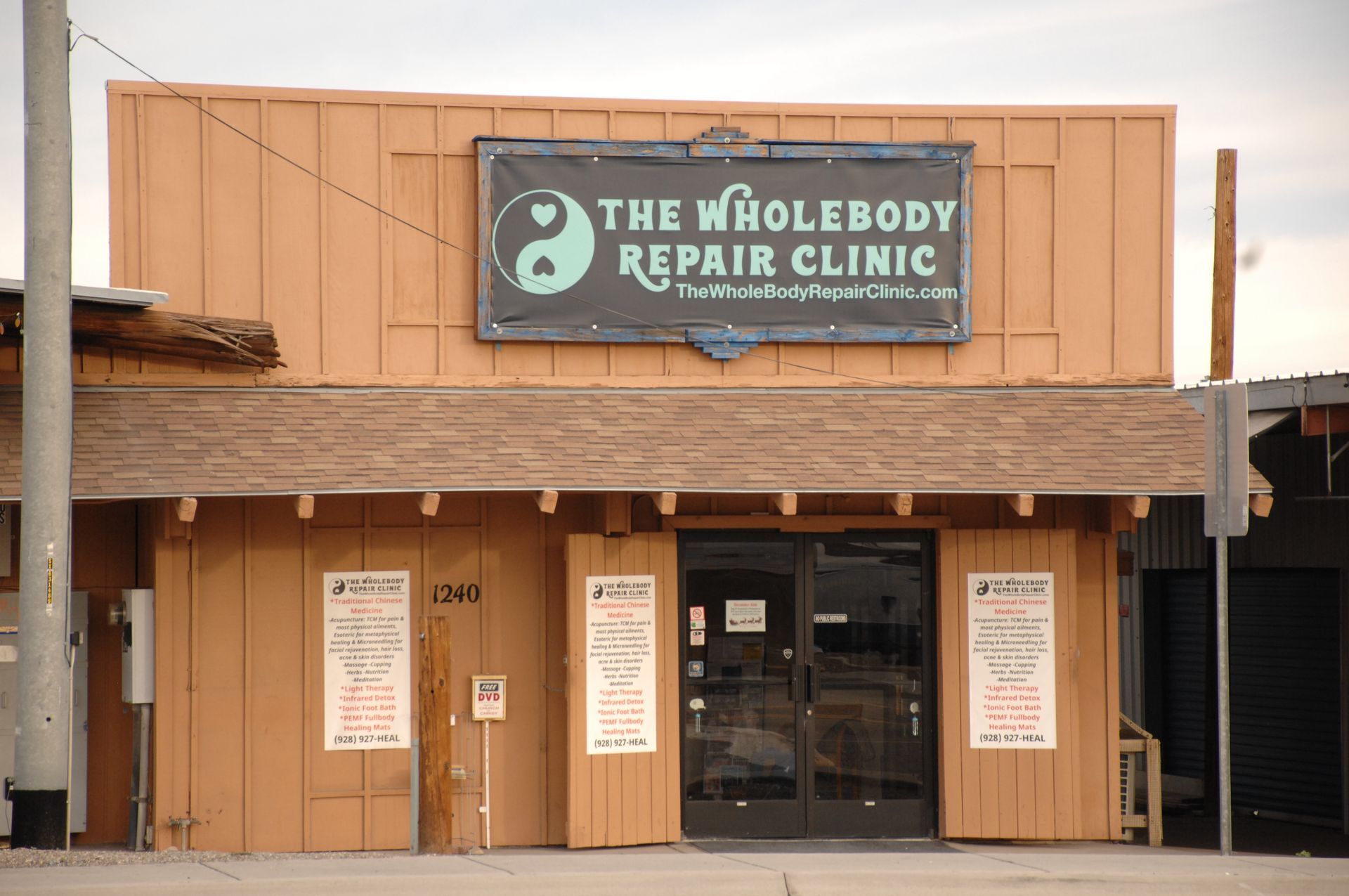 A woman is getting a massage at a spa.