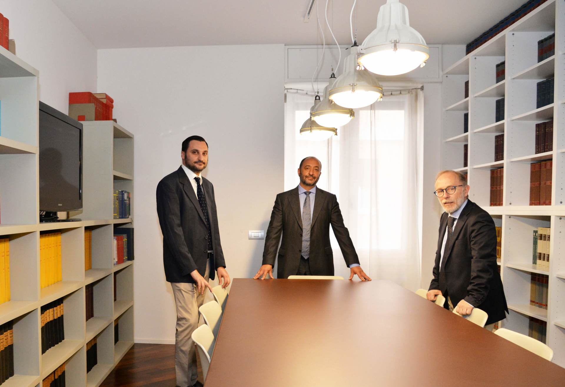 studio legale con i tre professionisti