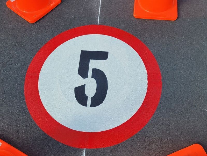 Stencil Road Marking Stencils NZ Hanover Linemarking