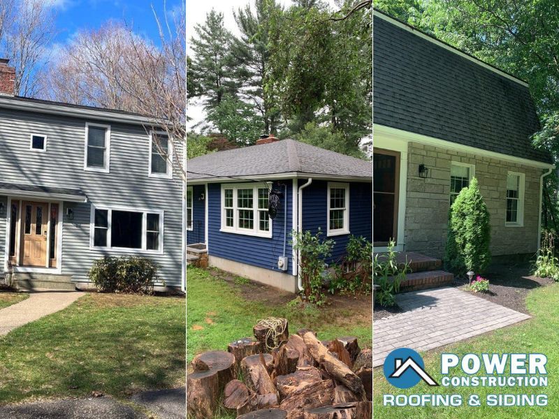 Our Favorite 2023 Massachusetts Roofing & Siding Projects_power construction