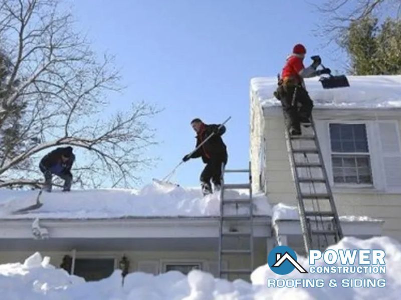 Prepare Your Home for Winter Snow and Ice Dam Removal_power construction