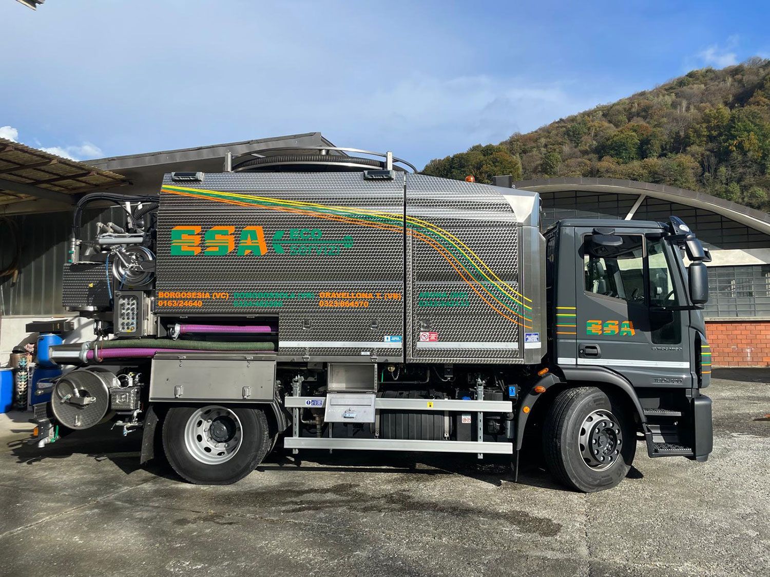 mezzi operativi per lo spurgo