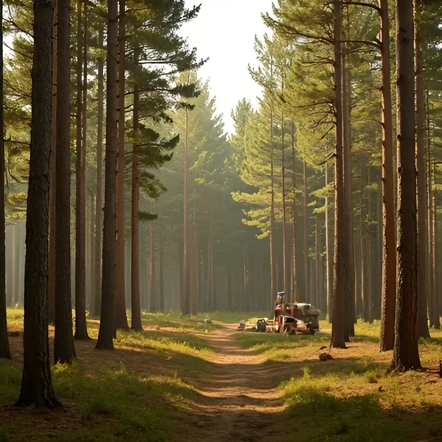 Lafayette forest tree cutting methods comparison