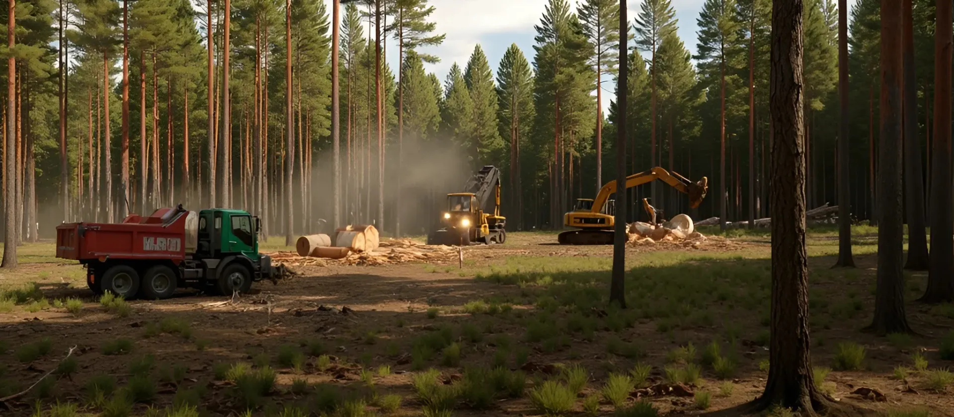 Lafayette LA forest tree cutting methods comparison
