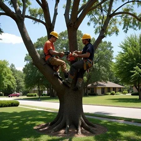 Lafayette tree cutting service improves landscaping