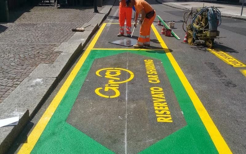 progettazione segnaletica orizzontale