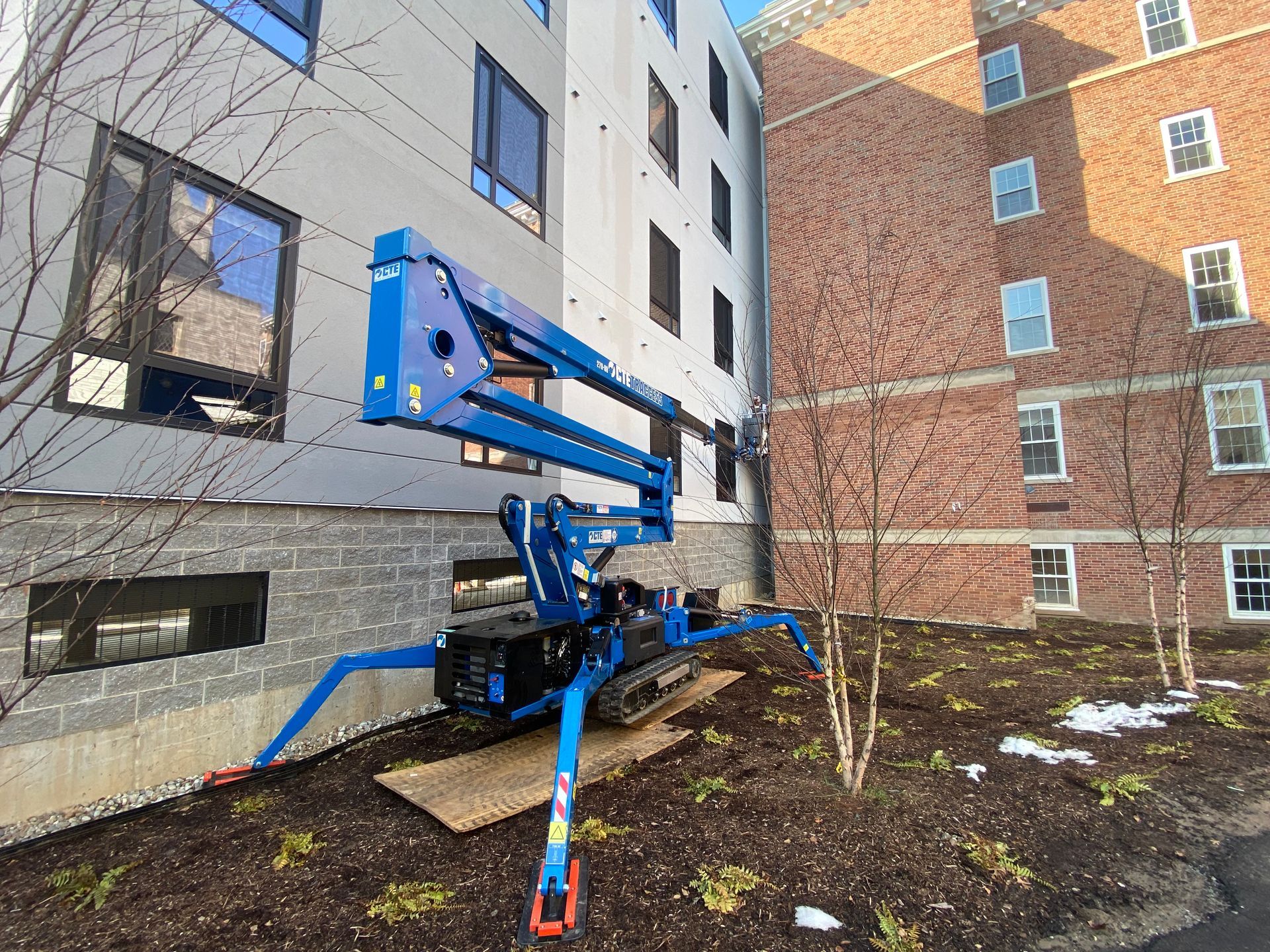 aerial lifts for facility maintenance