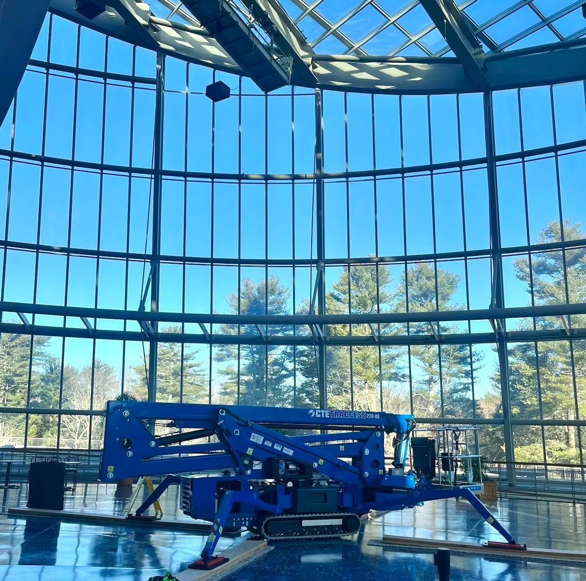 aerial lifts for facility maintenance